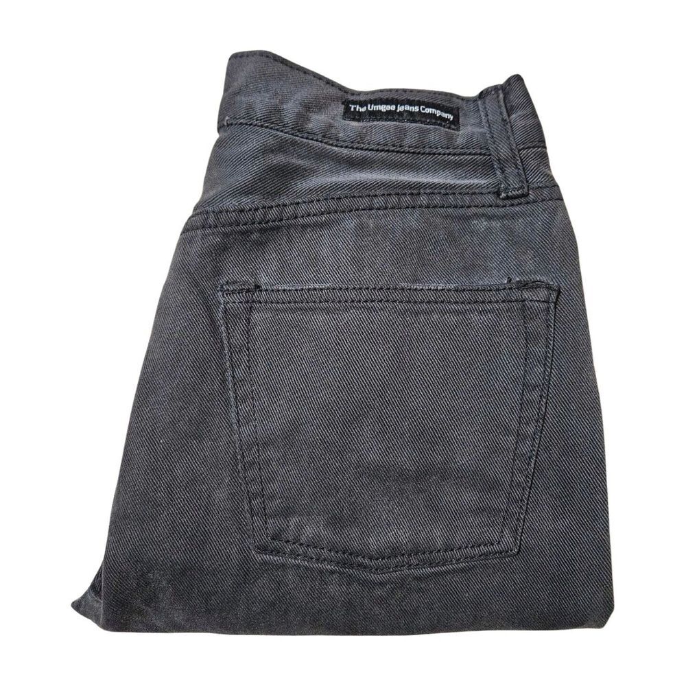 Umgee Jeans Black Denim‎ Distressed Raw Hem Skinny Mid-Rise Women's 27